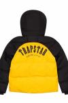 TRAPSTAR IRONGATE AW23 HOODED PUFFER JACKET YELLOW Sarı