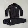 Corteiz crinkle fabrıc tracksuit black  Siyah